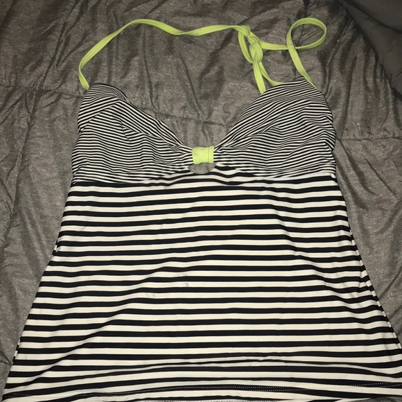 Old Navy striped swim top, Small - Picture 1 of 3